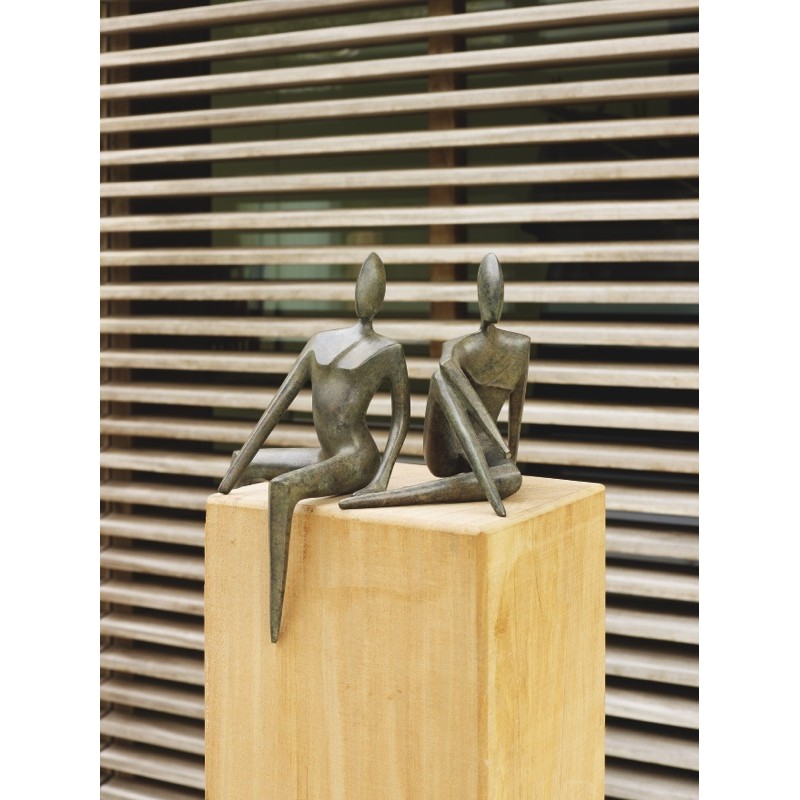 Sculptures bronze "Elle & Lui"