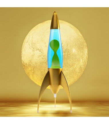 Lampe à lave fusée Telstar Rocket